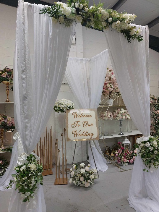 Visit Our Wedding Decor Showroom, Arklow